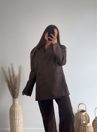 ESTELLE | Blazer Marrone