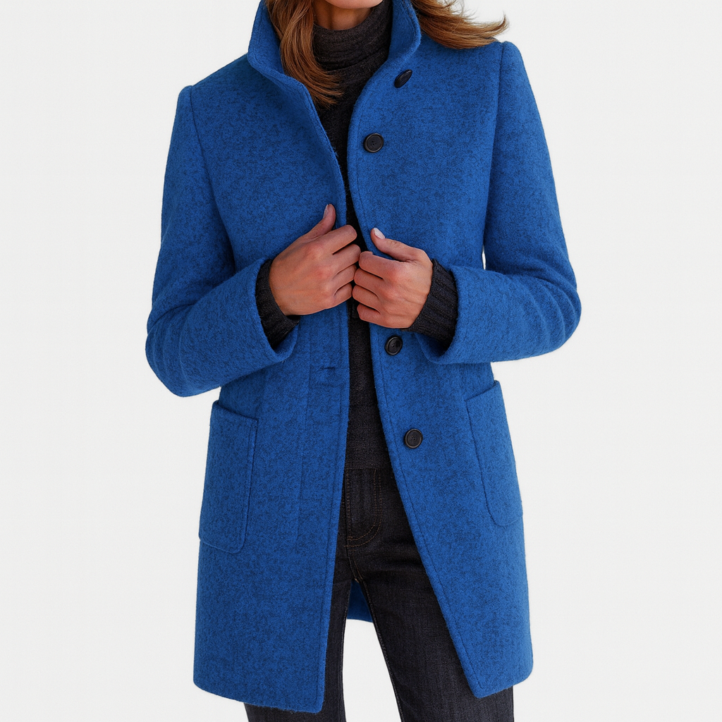 Stella™ | Cappotto da donna con collo alto