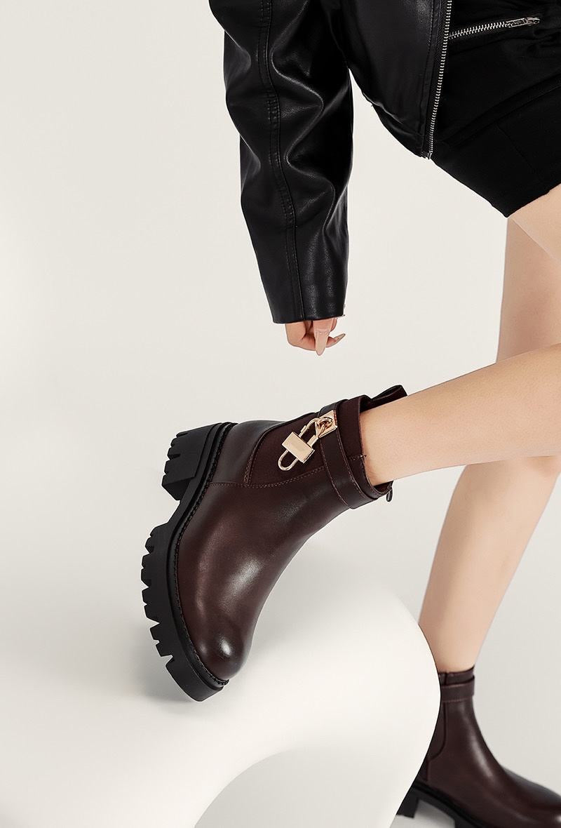 Cleo™ | Stivaletti alla caviglia marroni