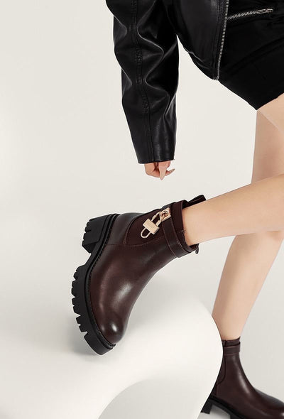 Cleo™ | Stivaletti alla caviglia marroni