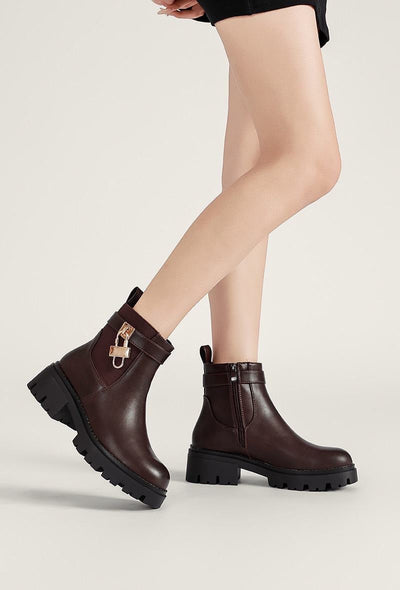 Cleo™ | Stivaletti alla caviglia marroni