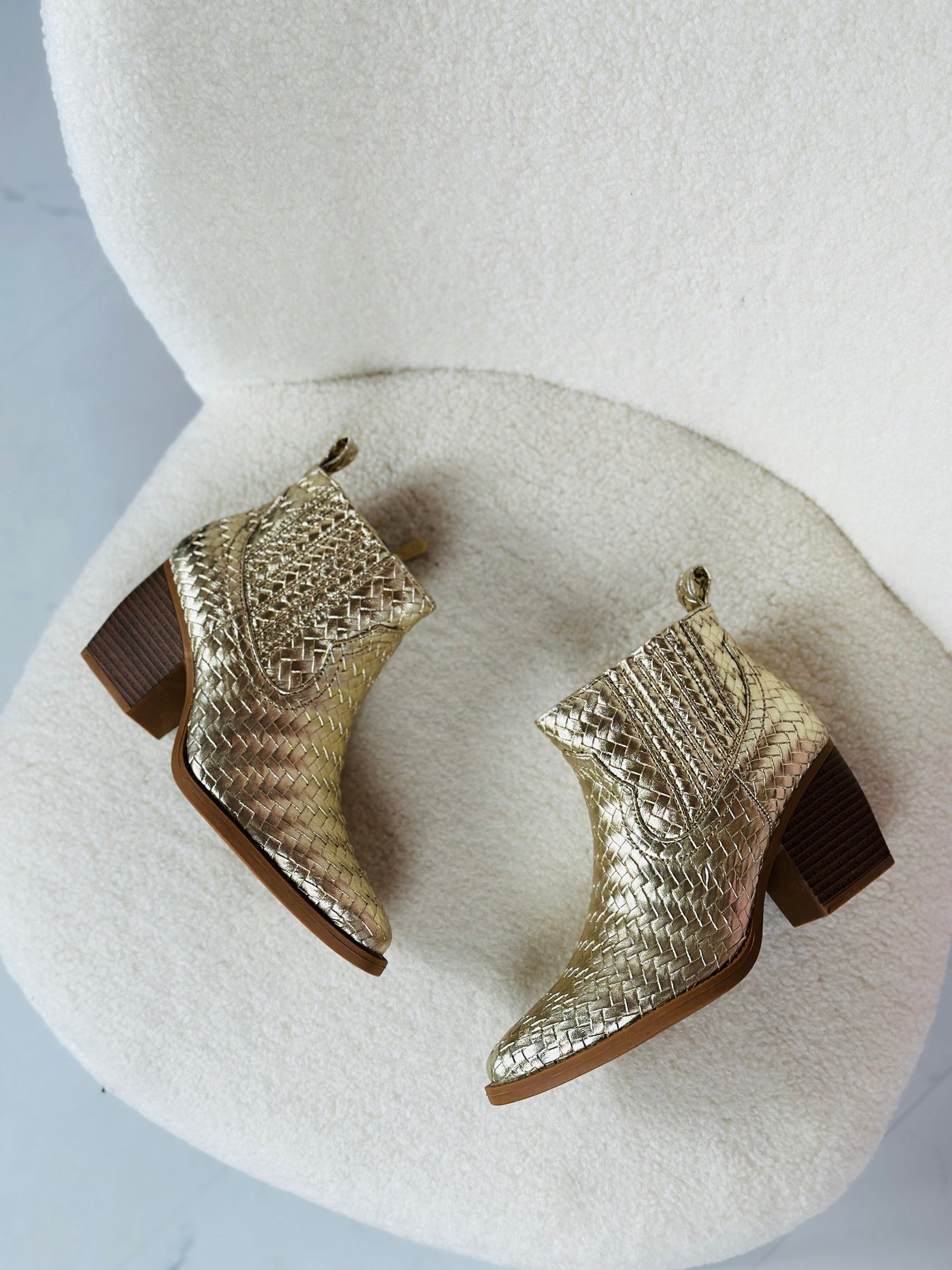 Cowgirl™ | Stivaletti Cowboy Low Gold