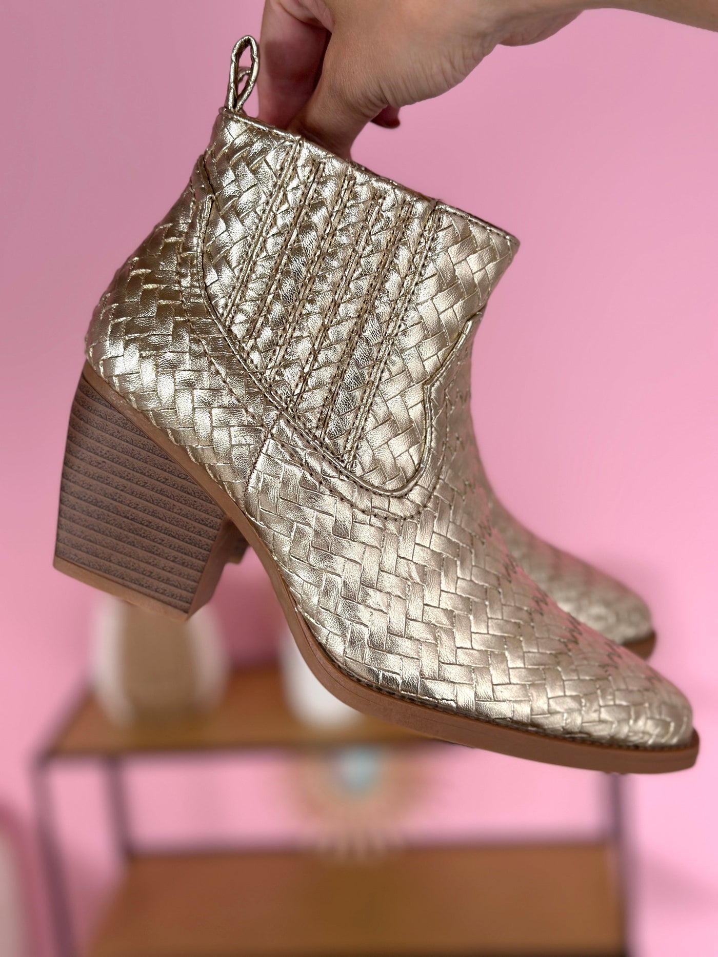 Cowgirl™ | Stivaletti Cowboy Low Gold