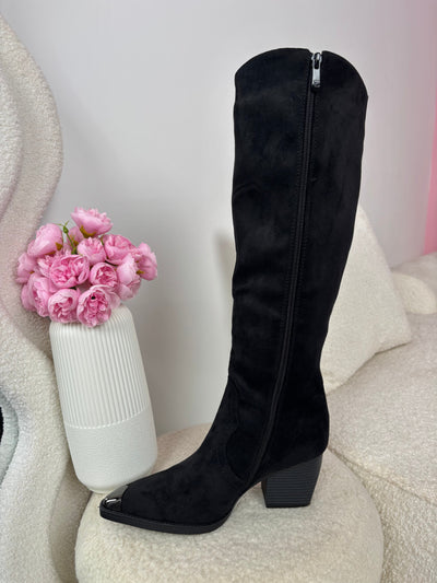 Roxy™ | Stivali Cowboy High Suede