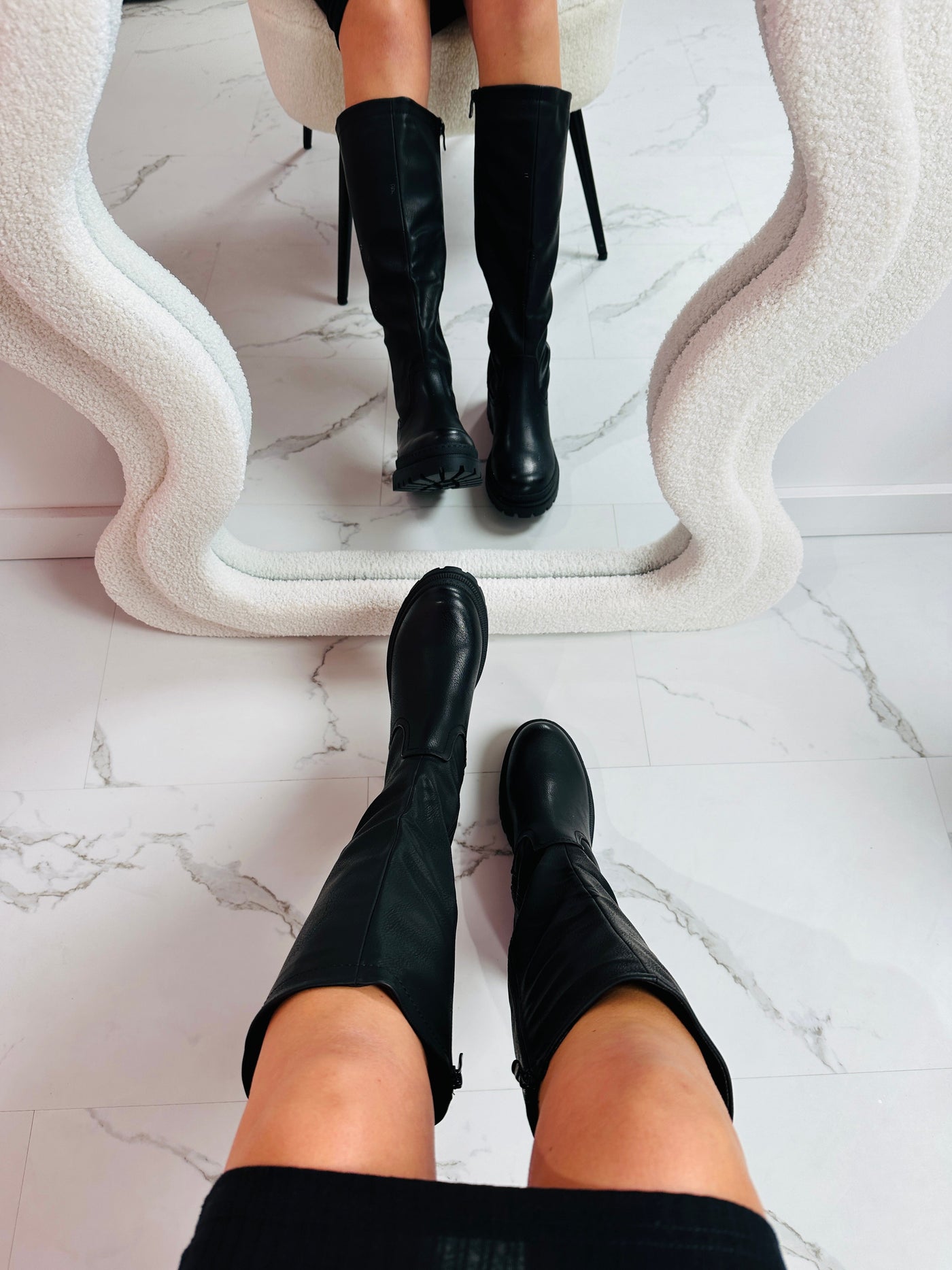 Anetta | Stivali Alti Neri