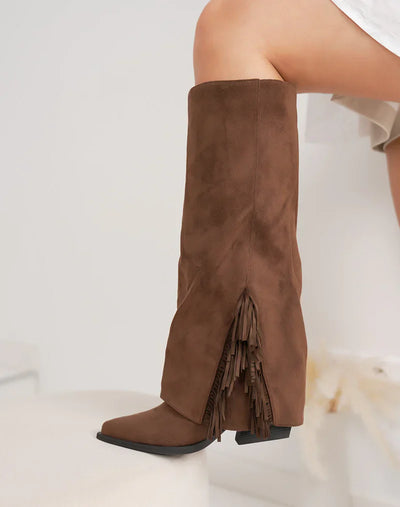 Misha™ | Stivali Frange Brown