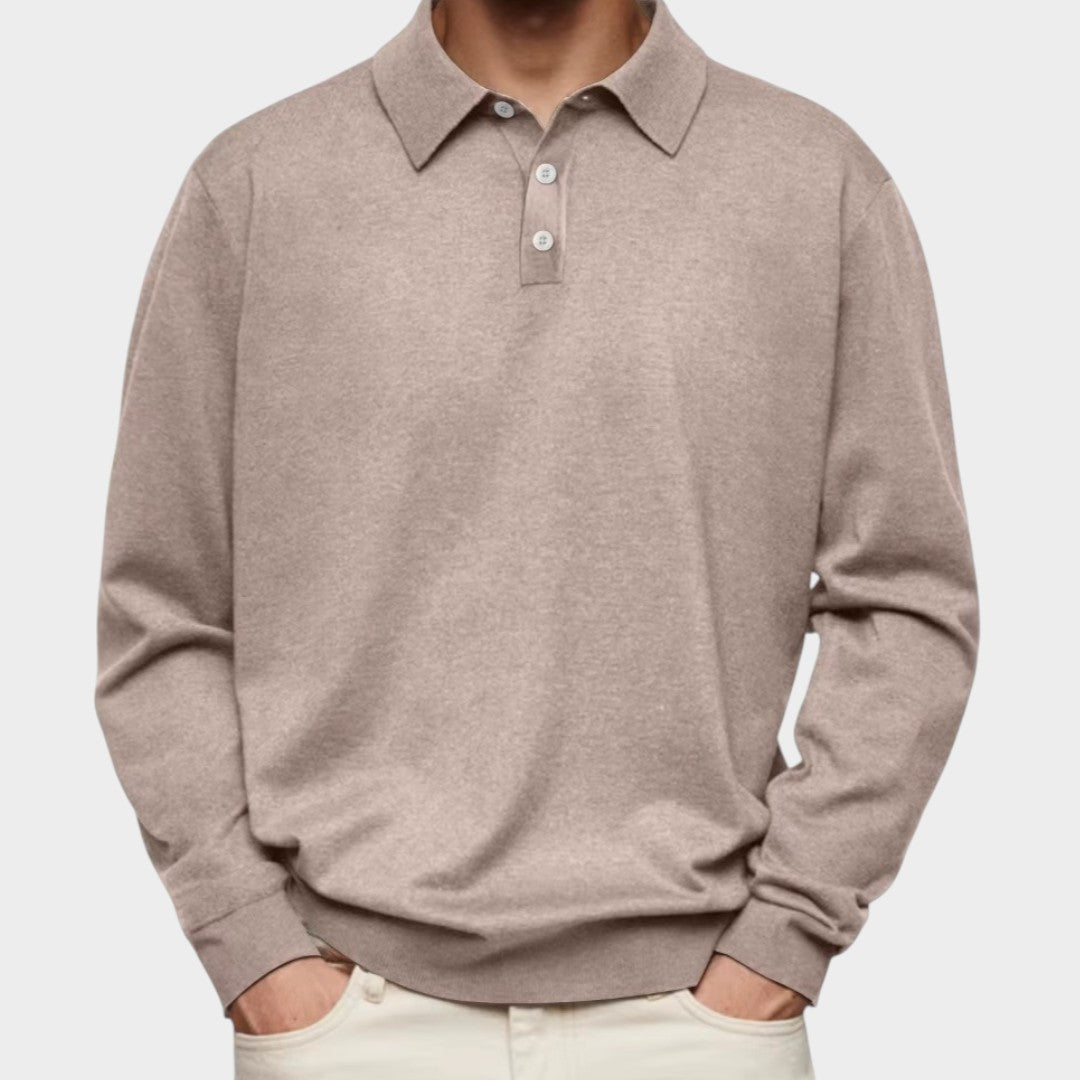 Aiden™ | Polo a Maniche Lunghe