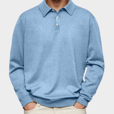 Aiden™ | Polo a Maniche Lunghe