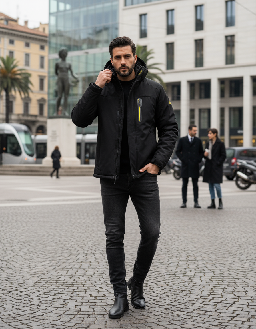 Ettore | Giacca Antivento e Impermeabile