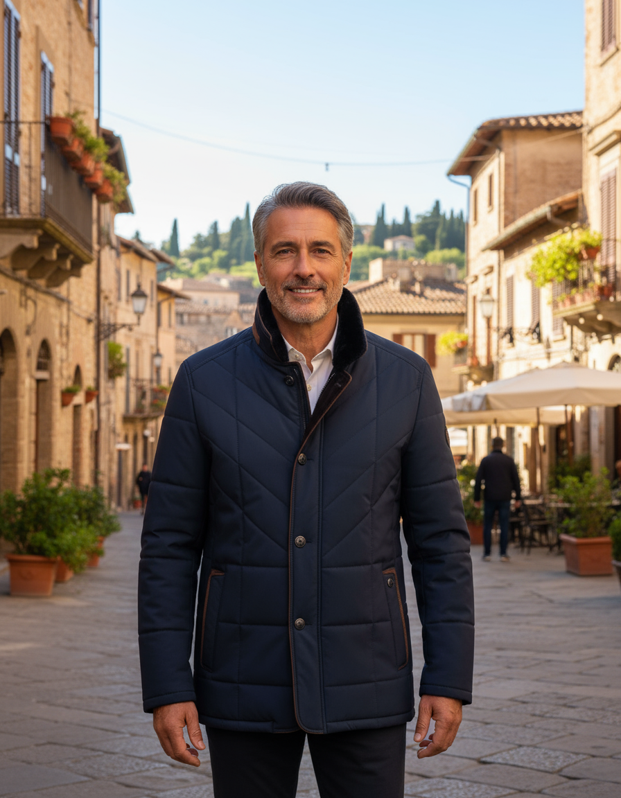 Antonio | Giacca Business Uomo Impermeabile