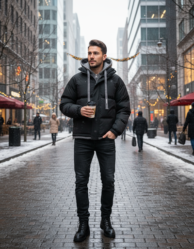 Giacca Puffer Casual