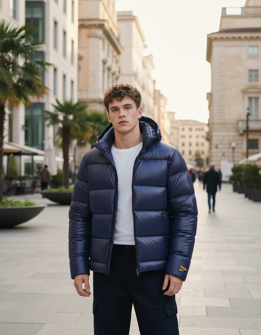 Giacca Puffer Elegante