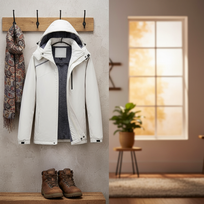 Giacca in Pile Elegante da Esterno