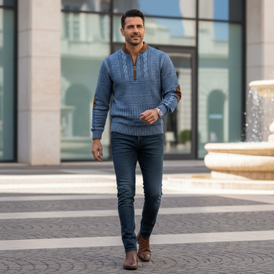 Ivo | Maglione con Zip