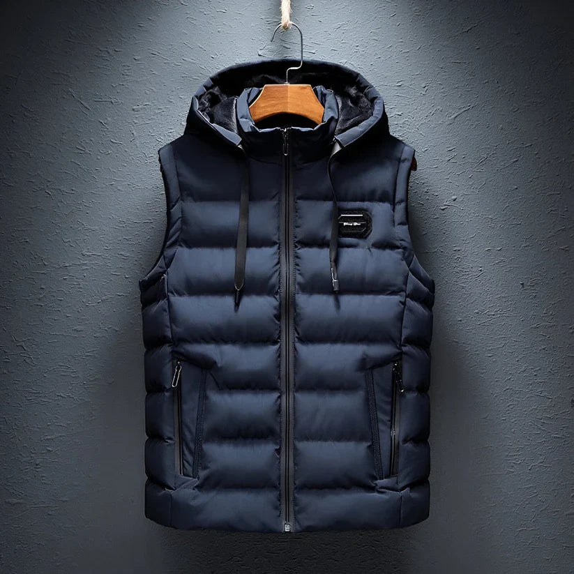 Giovanni | Gilet con Cappuccio